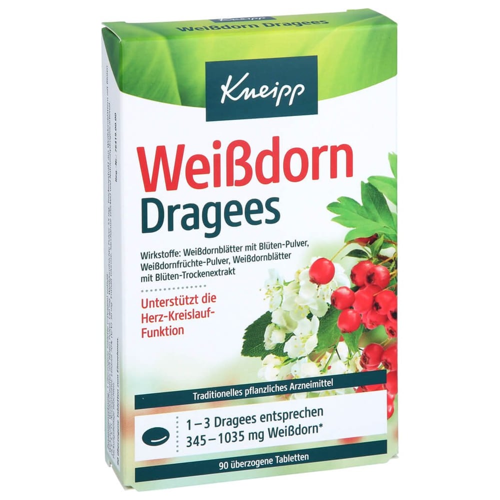 Kneipp Weißdorn Dragees