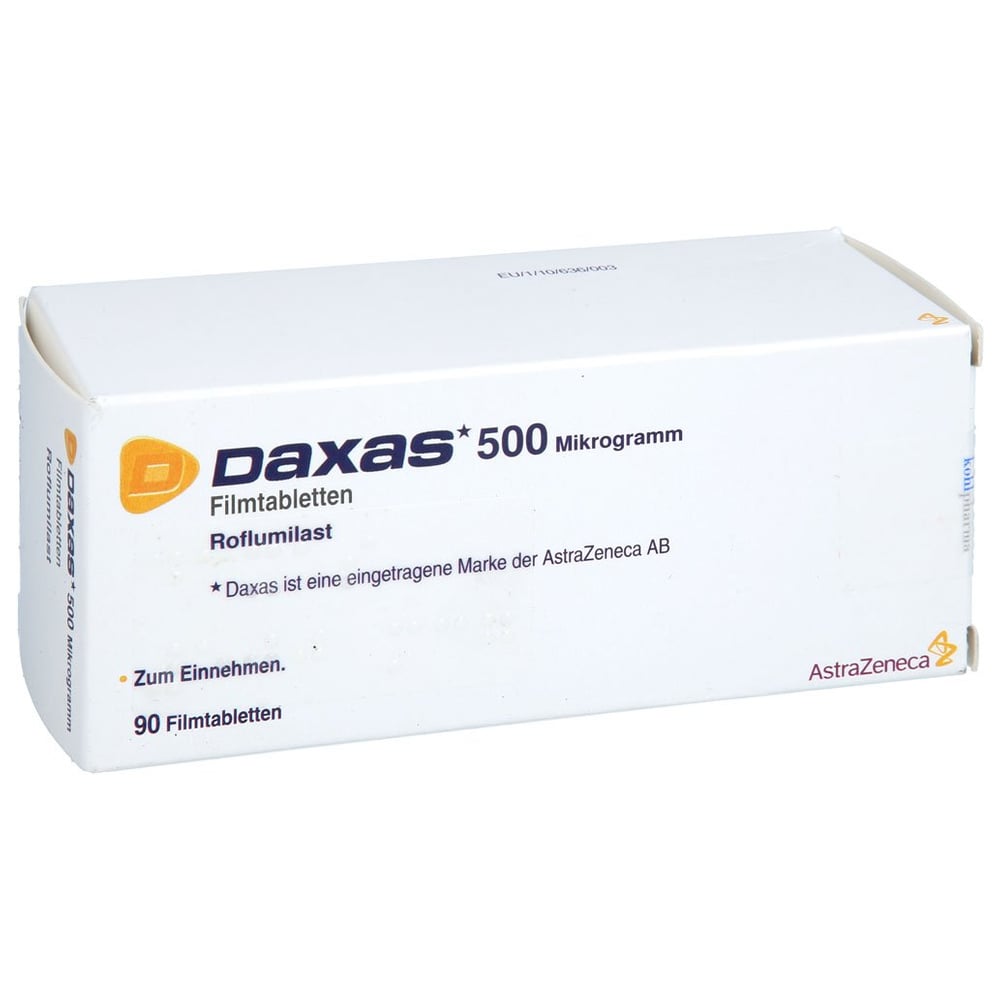 Daxas 500ug Filmtabletten