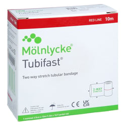 Tubifast 2-Way Stretch 3,5 cmx10 m rot