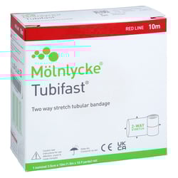 Tubifast 2-Way Stretch 3,5 cmx10 m rot