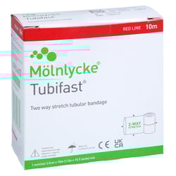 Tubifast 2-Way Stretch 3,5 cmx10 m rot