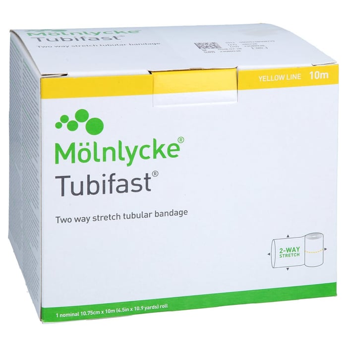 Tubifast 2-Way Stretch 10,75 cmx10 m gelb