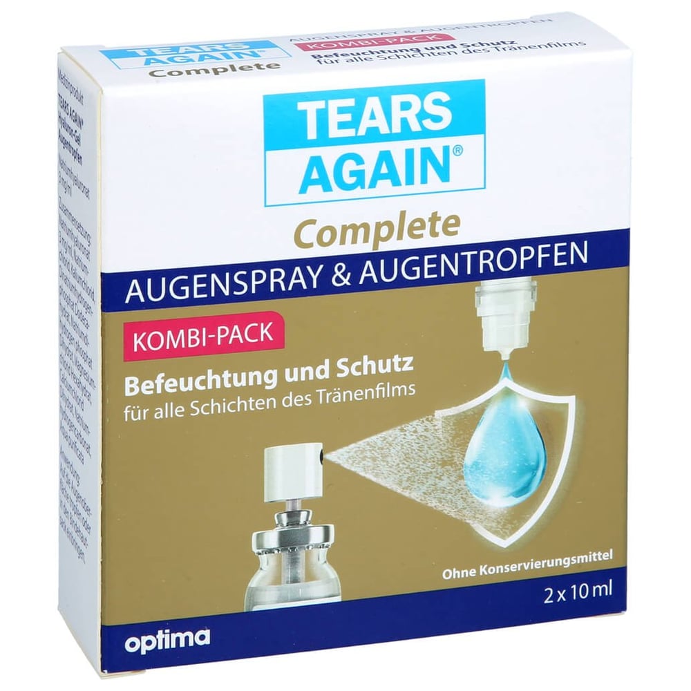 Tears Again Complete Augenspray & Augentropfen