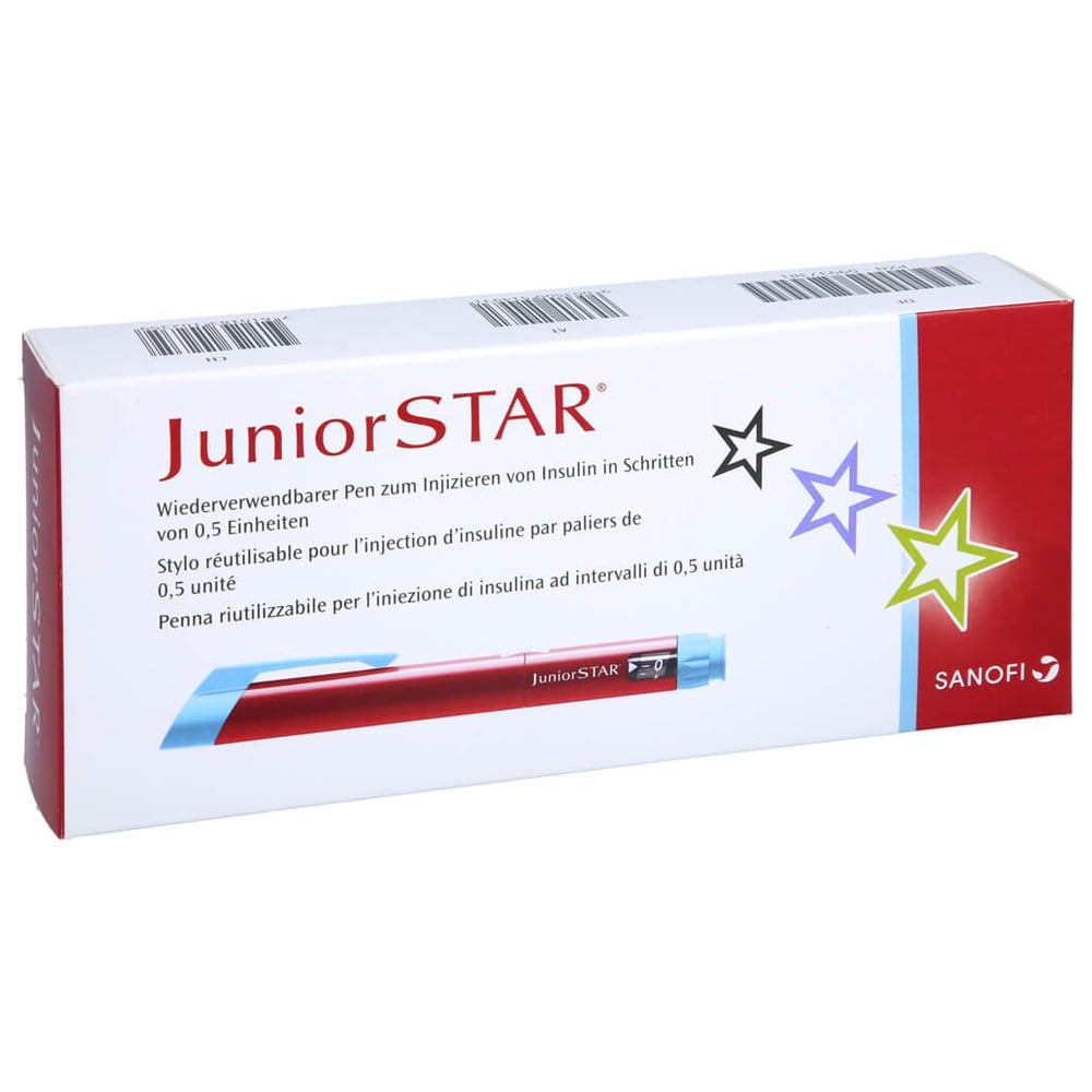 Juniorstar Injektionsgerät rot