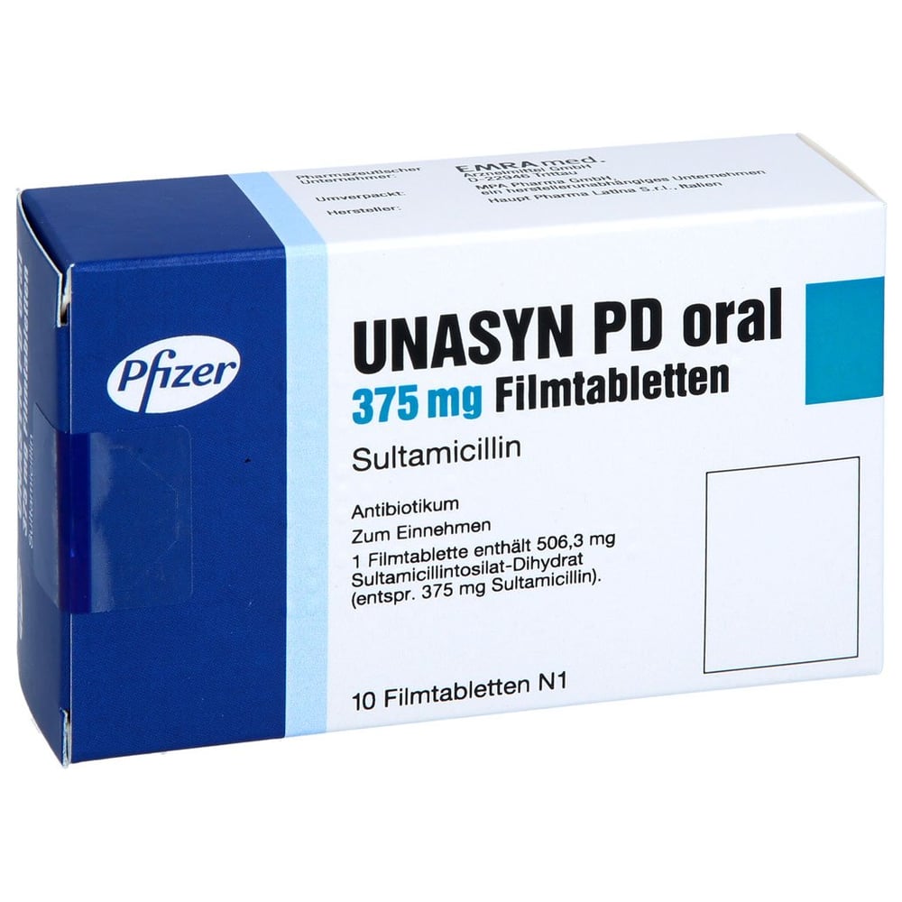 Unasyn PD oral 375 mg