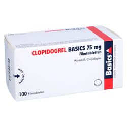Clopidogrel Basics 75 mg Filmtabletten