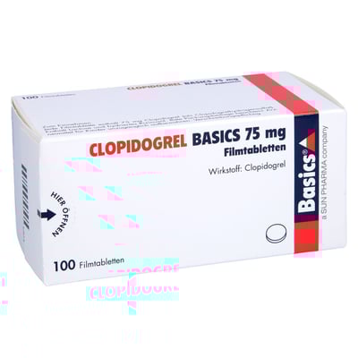 Clopidogrel Basics 75mg Filmtabletten