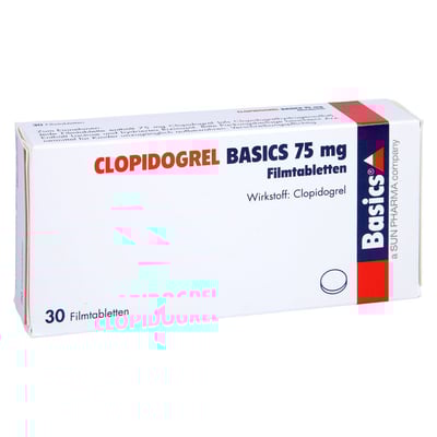 Clopidogrel Basics 75mg Filmtabletten