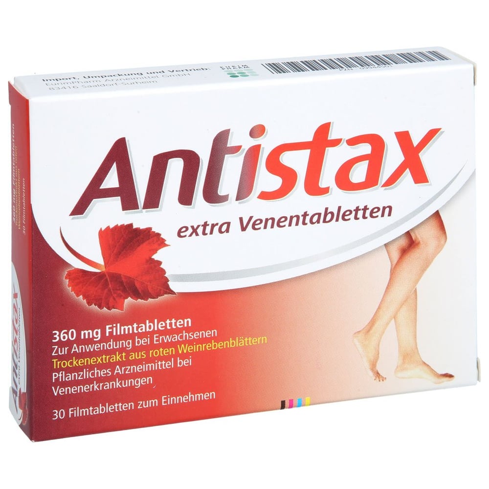 Antistax extra Venentabletten EurimPharm