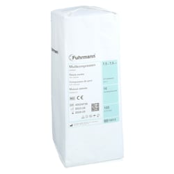 Mullkompressen 7.5x7.5cm 16-fach unsteril