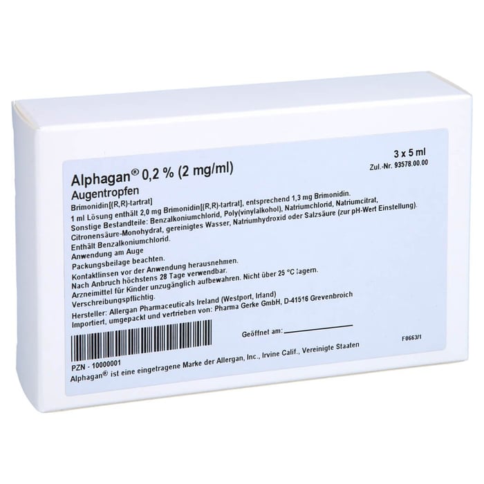Alphagan 0,2% m/V (2mg/ml)