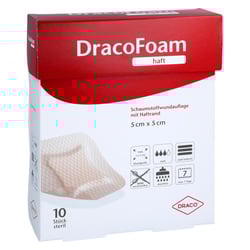 Dracofoam Haft Schaumstoff Wundaufl.5x5 cm