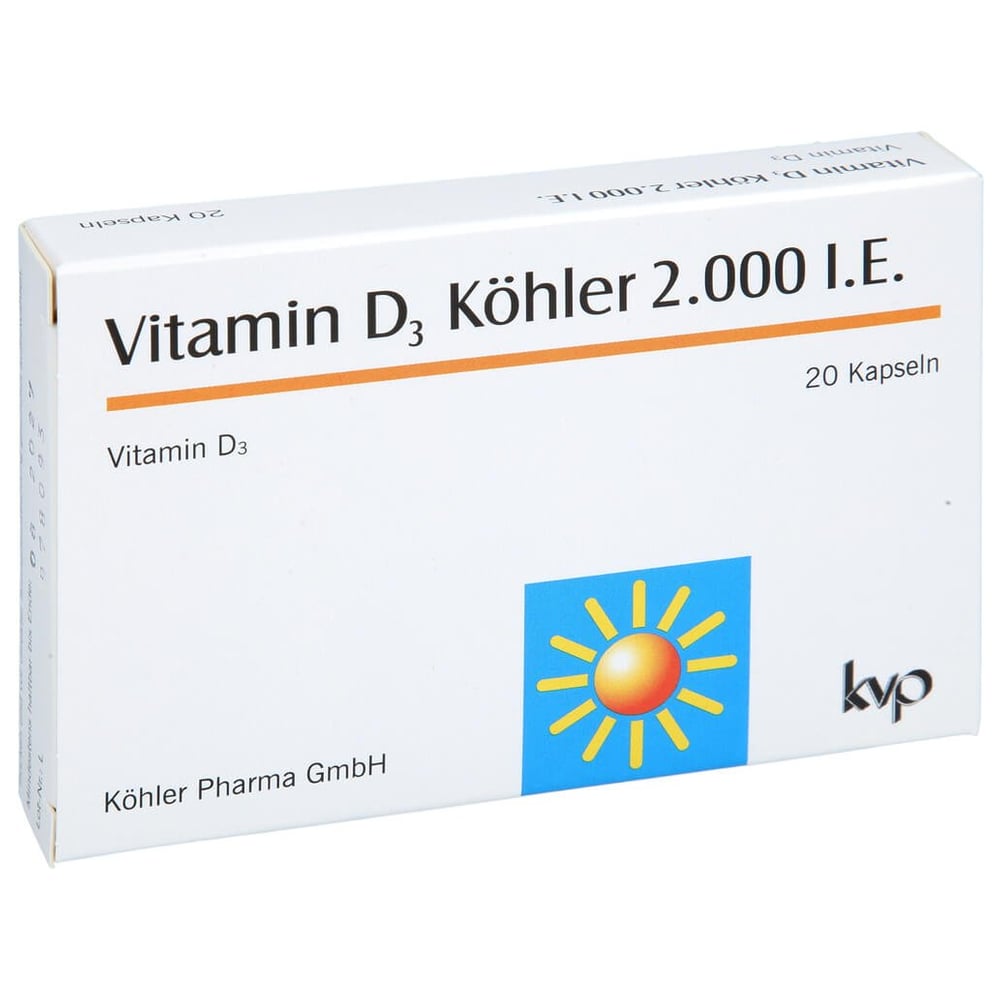 Vitamin D3 Köhler 2000 IE