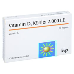 Vitamin D3 Köhler 2000 IE