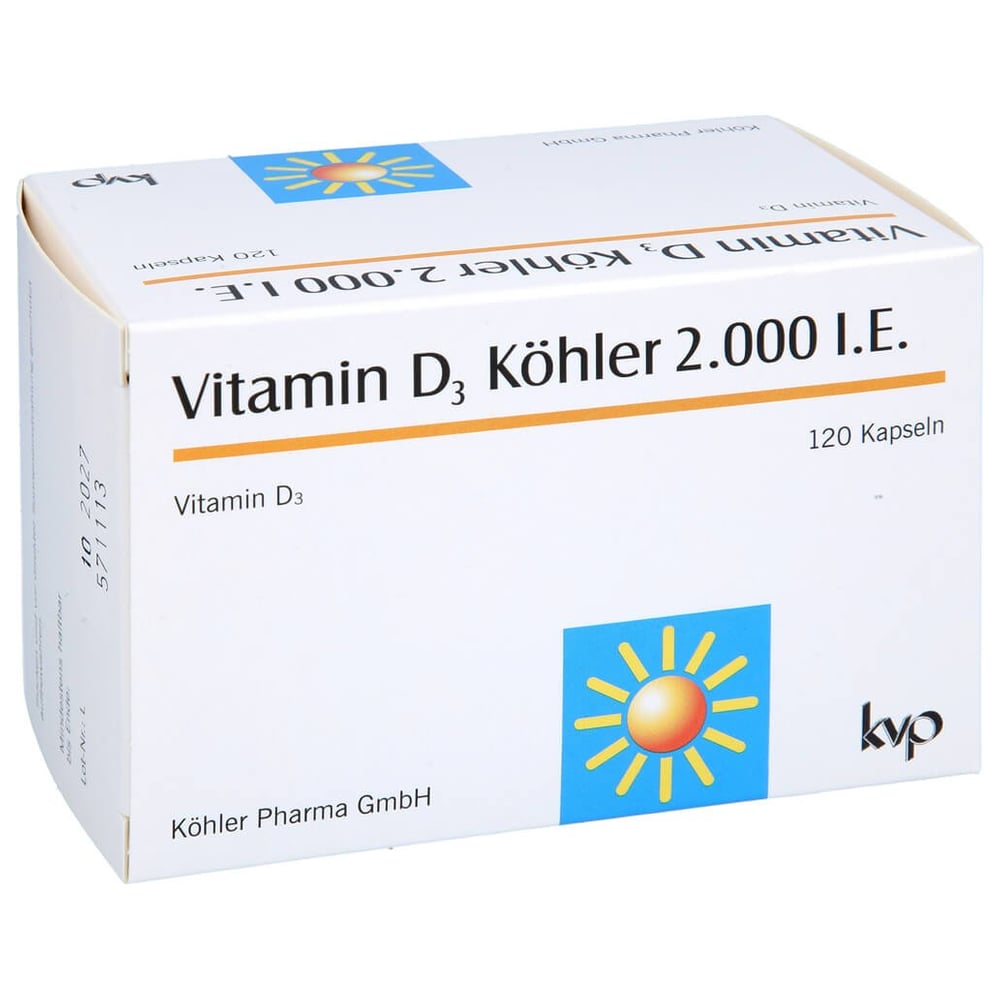 Vitamin D3 Köhler 2000 IE