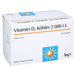 Vitamin D3 Köhler 2000 IE