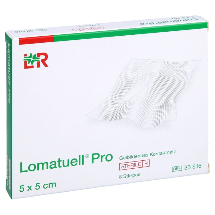 Lomatuell Pro 5x5cm steril