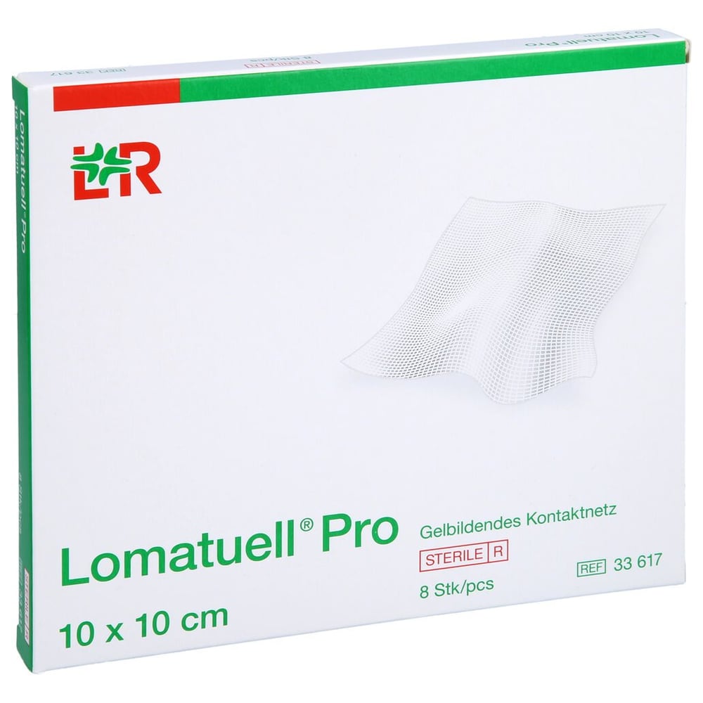 Lomatuell Pro 10x10cm steril
