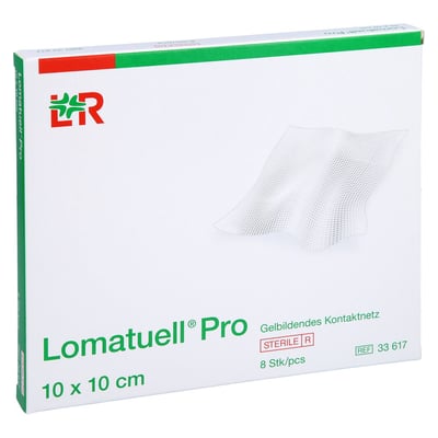 Lomatuell Pro 10x10cm steril