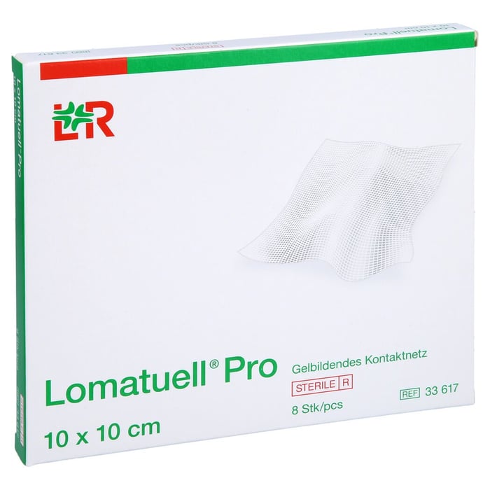 Lomatuell Pro 10x10cm steril