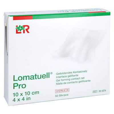 Lomatuell Pro 10x10cm steril