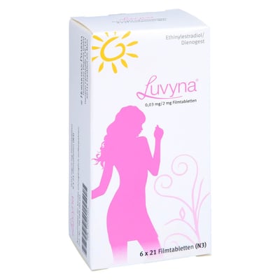 Luvyna 0,03 mg/2 mg