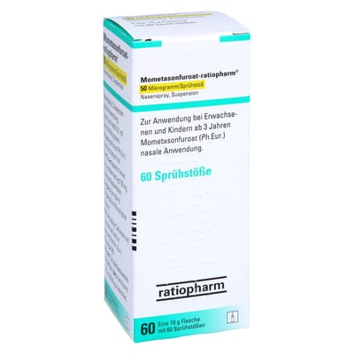 Mometasonfuroat-ratiopharm 50 Mikrogramm/Sprühstoß