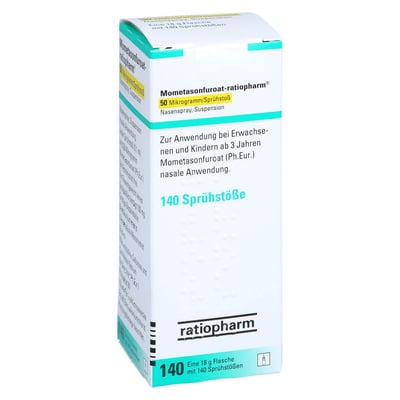 Mometasonfuroat-ratiopharm 50 Mikrogramm/Sprühstoß