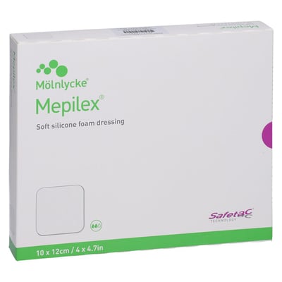 Mepilex 10x12 cm Verband Produktbild 1