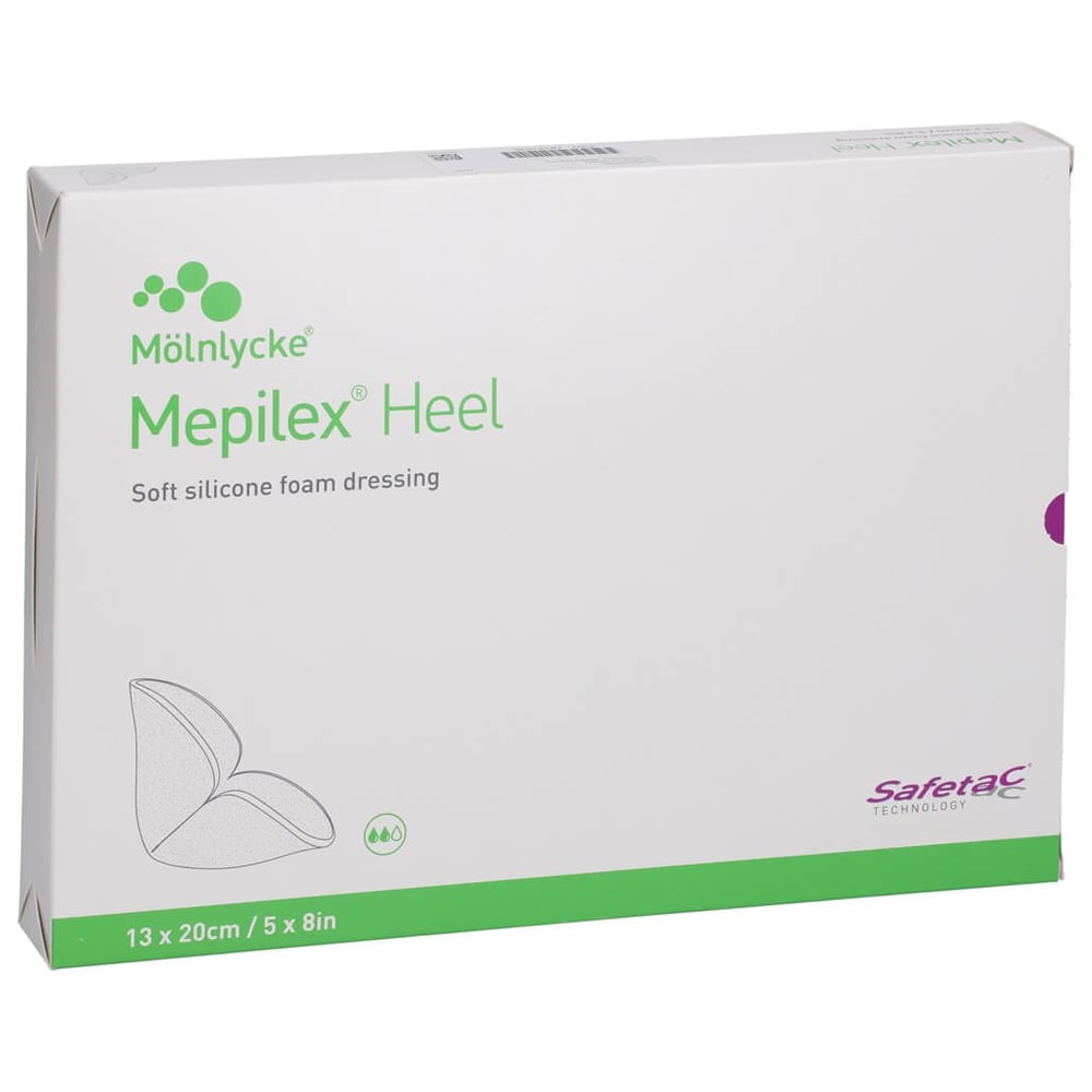 Mepilex Heel Schaumverband 13x20 cm steril