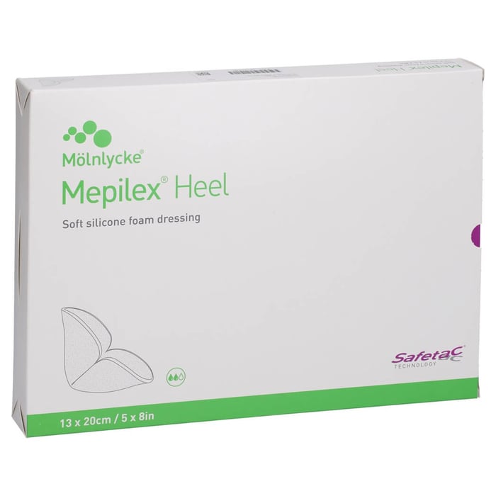 Mepilex Heel Schaumverband 13x20 cm steril