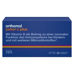 Orthomol Junior C Plus Kautabletten Mandarine/Orange