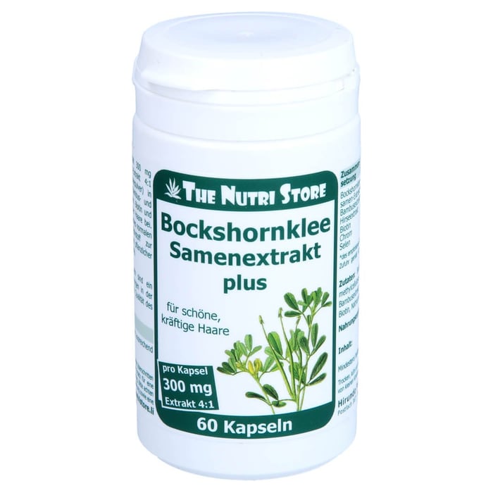 Bockshornklee 300mg Samenextrakt plus