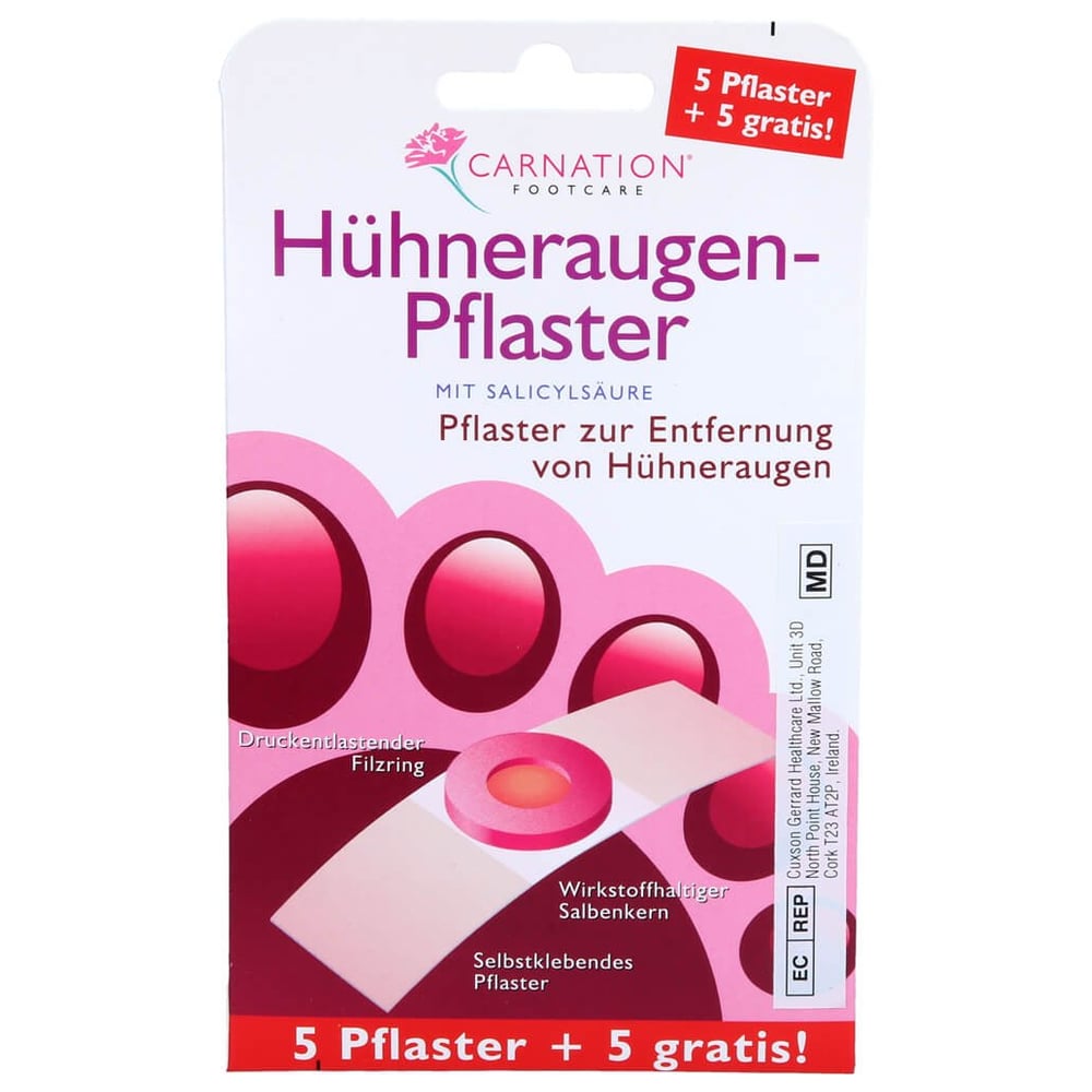 Carnation Hühneraugenpflaster 5+5