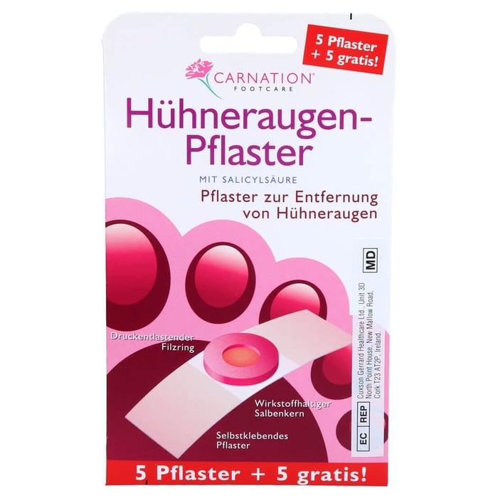 Carnation Hühneraugenpflaster 5+5