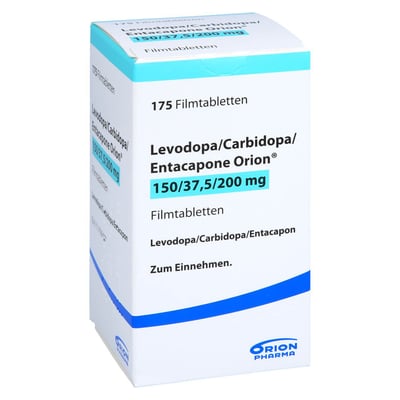 Levodopa/Carbidopa/Entacapone Orion 150 mg/37,5 mg/200 mg