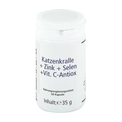 Katzenkralle +Zink +Selen +Vit C-Antiox