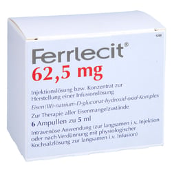 Ferrlecit 62,5 Mg