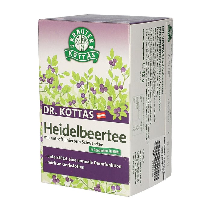 Heidelbeertee Dr. Kottas Filterbeutel