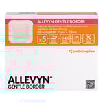 Allevyn Gentle Border 7,5x7,5 cm Schaumverb.