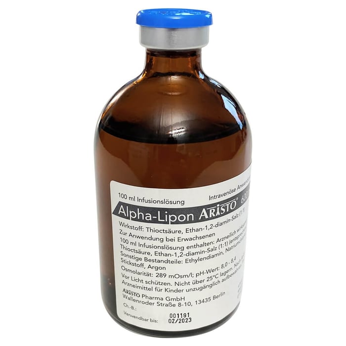 Alpha-Lipon Aristo 600 mg Infusionslösung