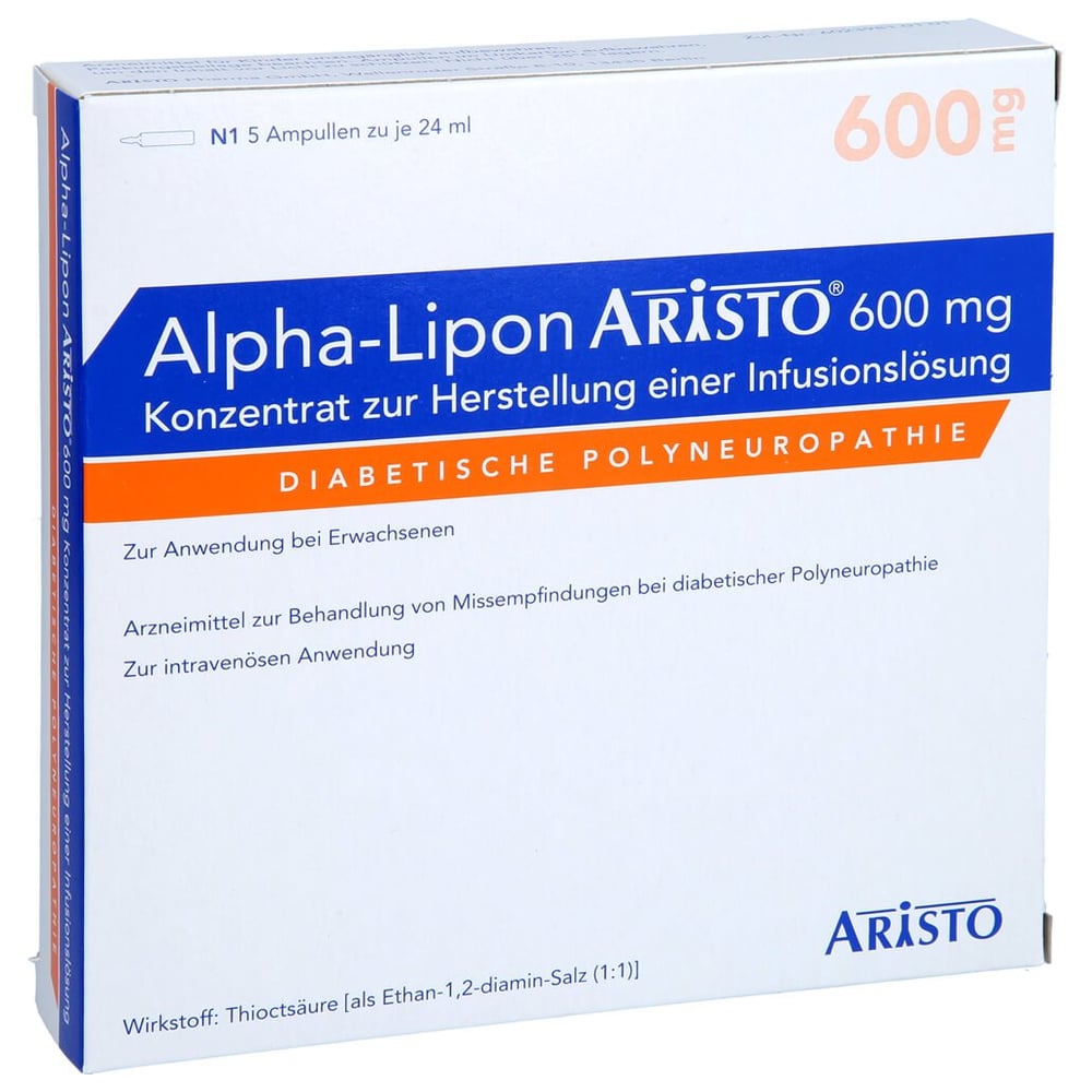 Alpha-Lipon Aristo 600 mg Konzentrat
