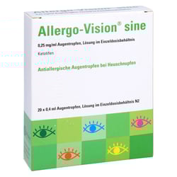 Allergo-Vision sine 0,25 mg/ml Augentropfen