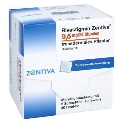 Rivastigmin Zentiva 9,5 mg/24 Stunden