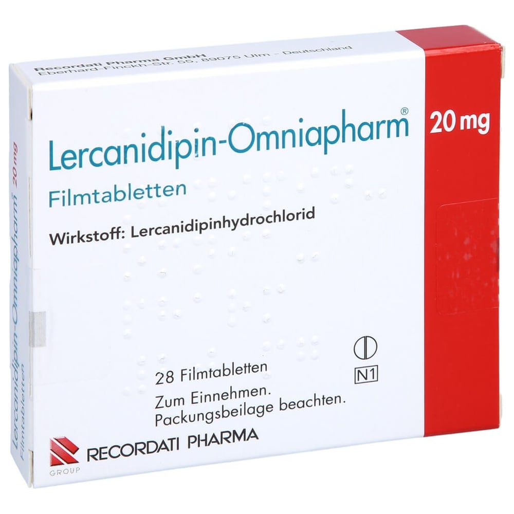 Lercanidipin-Omniapharm 20 mg