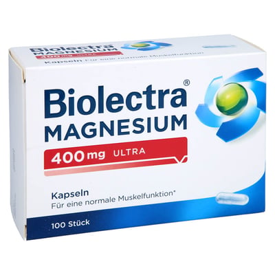 Biolectra Magnesium 400 mg ultra Kapseln Produktbild 1