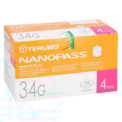 Nanopass 34 Pen Kanüle 34G 0.18x4mm