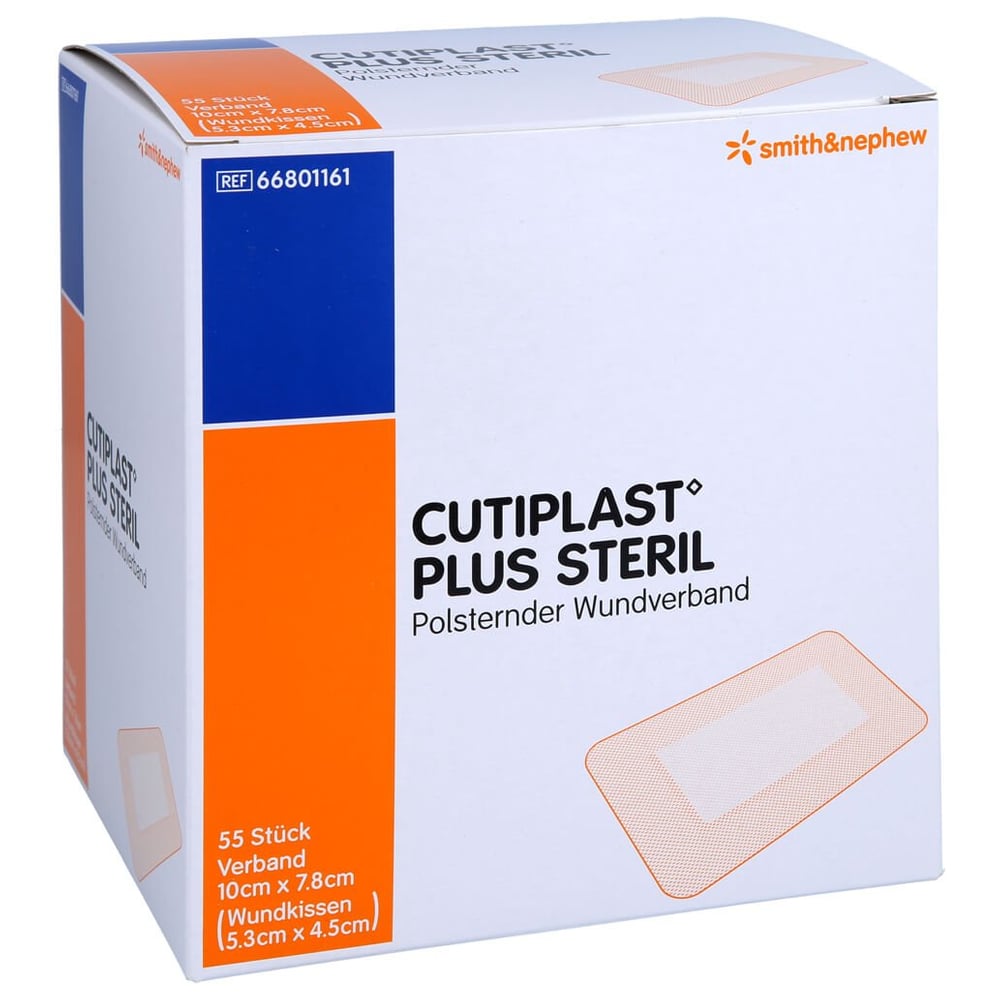 Cutiplast Plus steril 7,8x10 cm Verband