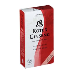 Roter Ginseng 400 mg 8 % von Terra Mundo