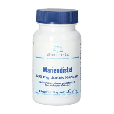 Mariendistel 500 mg Junek Kapseln Produktbild 1